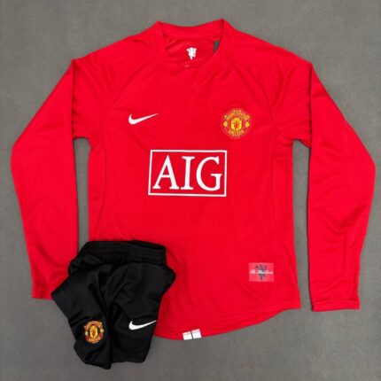 کیت کلاسیک منچستر 2008 اول استین بلند(پیرهن شورت)