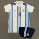 کیت بچگانه ارژانتین اول جام جهانی 2026(پیرهن شورت)